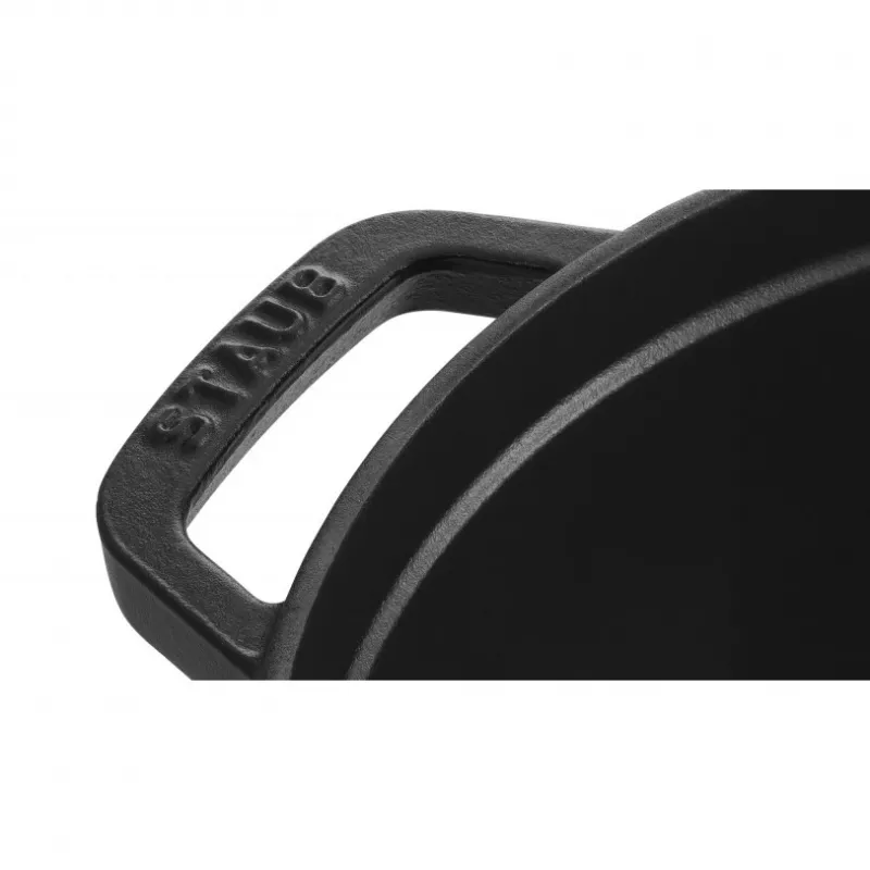 Staub La Cocotte 20 cm rond, zwart, gietijzer (40509-487-0)
