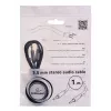 Gembird CCAP-444-1M audiokabel 3,5mm zwart (CCAP-444-1M)