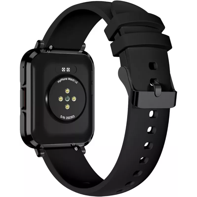 Smartwatch myPhone Watch LS zwart 1,85