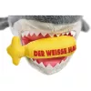 Knuffel Schmidt Spiele The White Shark pluchen figuur, model 42841, stoffen dier