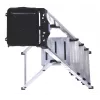 Krause Secury opvouwbare ladder zilver
