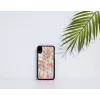 Telefoonhoesje iKins voor iPhone XR — diamantpatroon, zwart