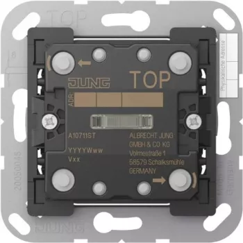 JUNG A10711ST KNX-schakelaar standaard 1-voudig (A10711ST)