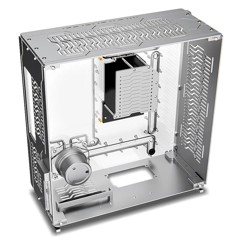 Singularity Computers Wraith ITX/DTX-pc-behuizing, Zilver