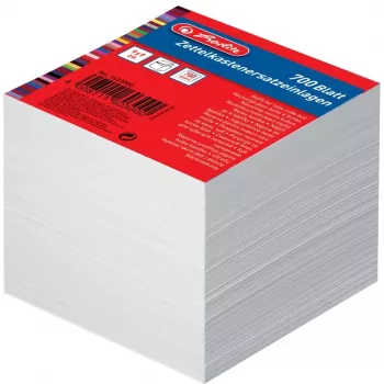 Plaknotitieblok vierkant Herlitz 1603000 wit 700 vel zelfklevend