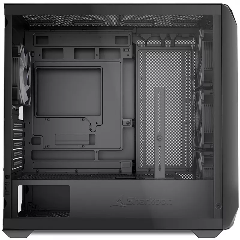 Sharkoon MK3 RGB micro tower zwart