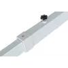 Wandbeugel AVTEK WallMount Next 1200 — staal, wit, telescopisch, 360° draaibaar, kantelbaar ±42°, max. belasting 20 kg