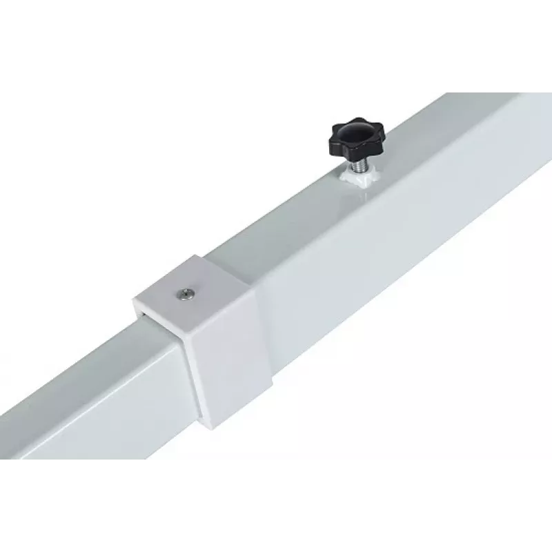 Wandbeugel AVTEK WallMount Next 1200 — staal, wit, telescopisch, 360° draaibaar, kantelbaar ±42°, max. belasting 20 kg