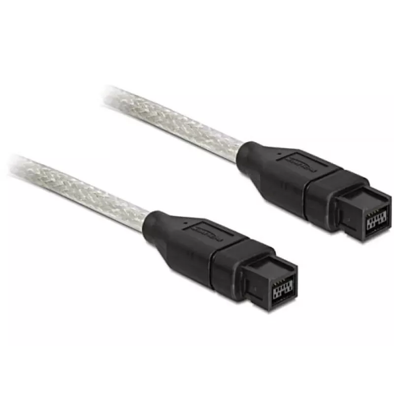 FireWire-kabel DeLOCK FireWire B/B 1,0 m grijs