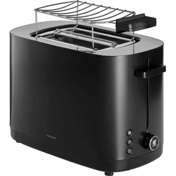 ZWILLING ENFINIGY kleine toaster met broodjesopzetstuk, zwart