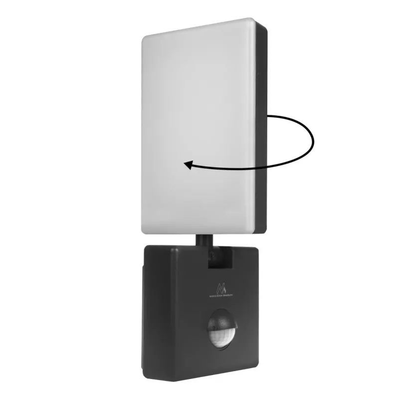 LED-schijnwerper MACLEAN MCE516 10W met PIR-bewegingssensor, 800 lm