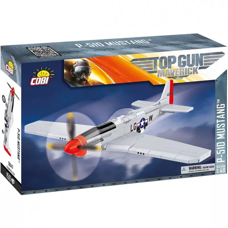 COBI 5847 Top Gun Maverick P-51D Mustang 150 stenen