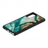 Hoesje iKins voor Samsung Galaxy Note 20 — Aqua Agate design