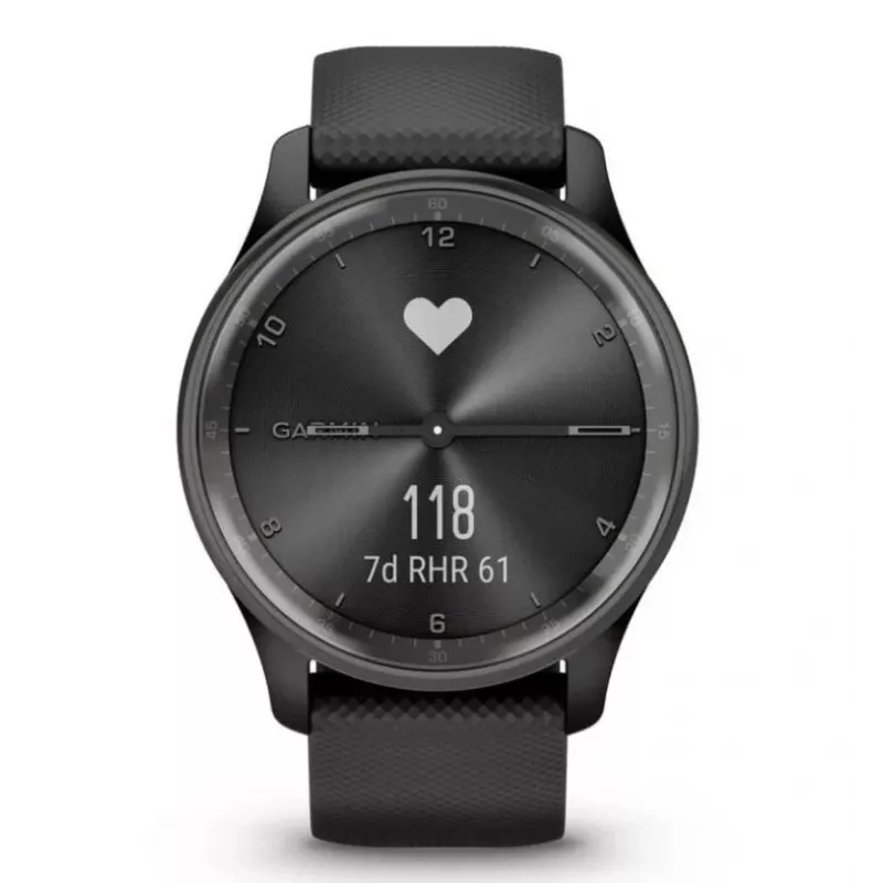Garmin vivomove Trend LCD 40 mm hybride 254 x 346 pixel touchscreen zwart GPS (satelliet)