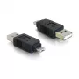 Adapter USB Micro-A-stekker naar USB 2.0 A-stekker DeLOCK USB-421