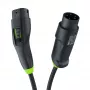Green Cell Habu EVGC01 mobiele EV-oplader voor elektrische voertuigen 11 kW 7 m Type 2 CEE wallbox zwart