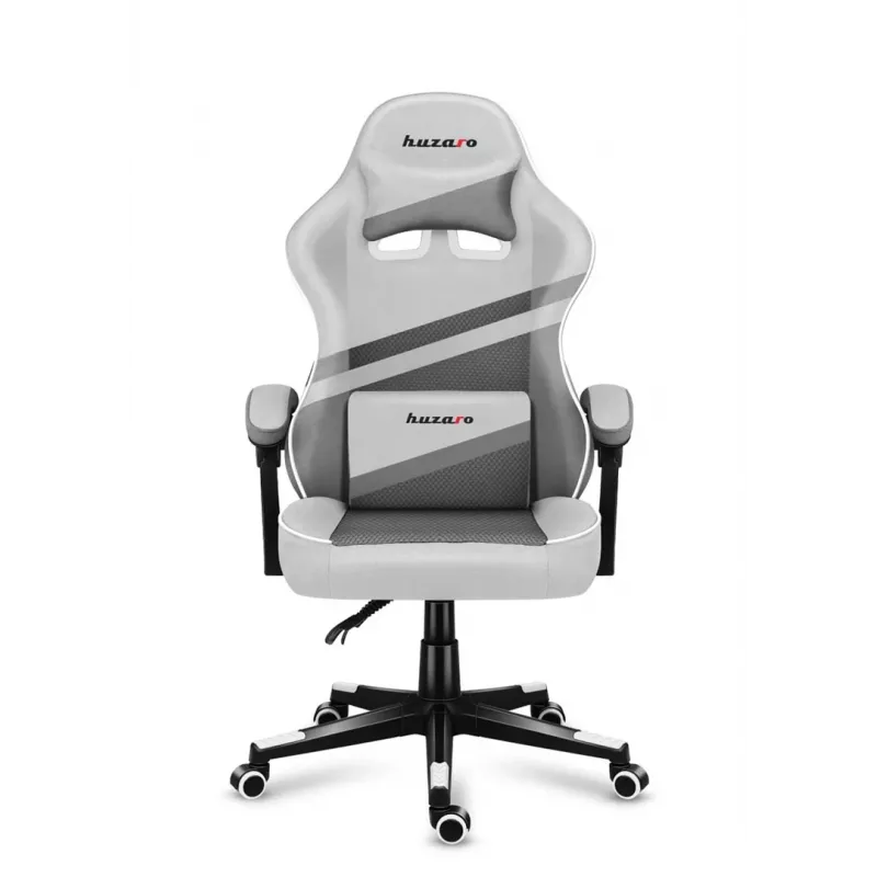 Gamestoel - Huzaro Force 4.4 wit Mesh