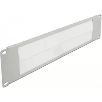 Kabelmanagementpaneel DeLOCK 19 inch kabelmanagement-borstelstrip 2U grijs