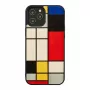 Telefoonhoes man and wood voor iPhone 12 Pro Max — zwarte houtlook, beschermende hoes