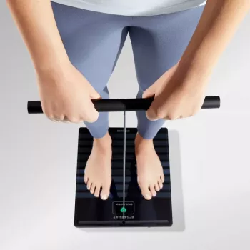 Elektronische personenweegschaal Withings BODY SCAN Square zwart