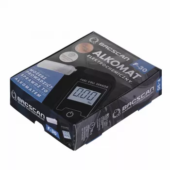 HI-TECH MEDICAL BACSCAN F-30 alcoholtester 0 - 4% 1% zwart