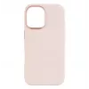Achtercover FIXED voor Apple iPhone 16 Liquid Silicone roze met MagFlow slanke beschermhoes