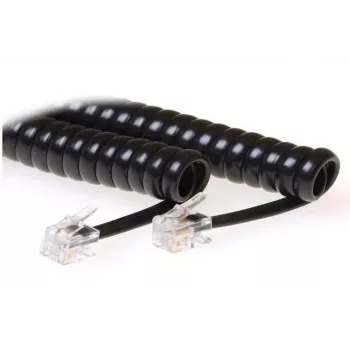 Telefoonkabel Microconnect MPK10150 RJ10 RJ10 1,5 m zwart