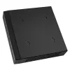 Akasa Cypher MX3 - mini-tower - pc - SGCC - zwart - Thin Mini-ITX - harde schijf - voeding (A-ITX38U3-M1B)
