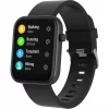 DENVER SW-182 - smartwatch met bandje - 4,3 cm (1,7 inch) display - Bluetooth - zwart (116111000580)