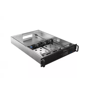 Rackchassis Lanberg SC01-6502-12B 2U zwart 7 ventilatoren