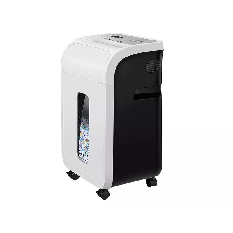 Kantoordocumentenvernietiger TRACER TRANIS47633 wit — 4x12 mm kruissnit, capaciteit 14 vel, opvangbak 20 L