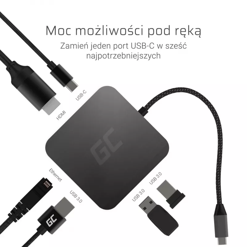 Laptop dock Green Cell AK61