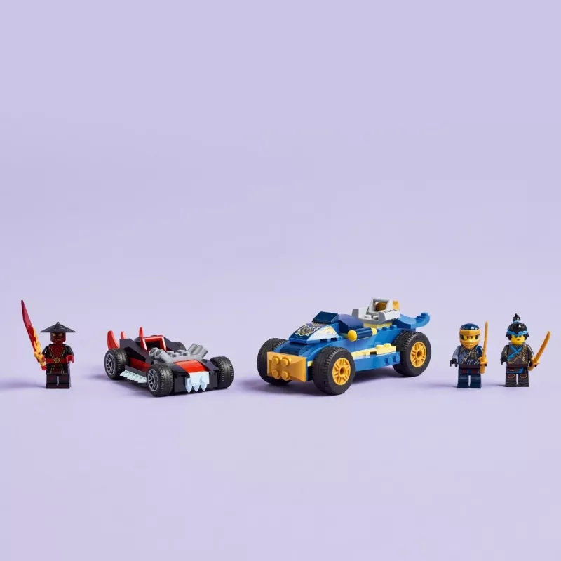 Bouwstenen Ninjago 71840 Race-duel Rogue vs. Drix