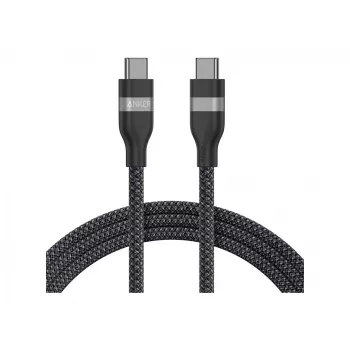 USB-C-naar-USB-C-kabel Anker A82E2 — USB 2.0, 0,9 m, zwart