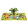 Babyspeelgoed MALIK Magnetic Mini Animals jungle model 62323 — magnetische dierfigurenset