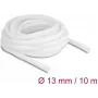 Gevlochten slang DeLOCK 20813 10 m x 13 mm wit