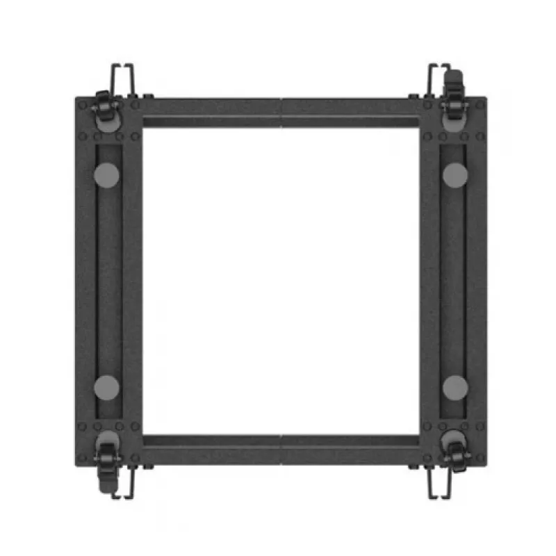 Open frame LANBERG OR01-6109-B 9U 600x600 mm