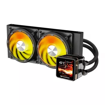 CPU-waterkoeling Darkflash DE240 (zwart) — 240-mm-radiator, AIO-vloeistofkoeler