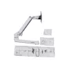 Ergotron LX Extension and Collar Kit - bevestigingscomponent (zwenkarm, installatie-elementen, kap, stangkraag)