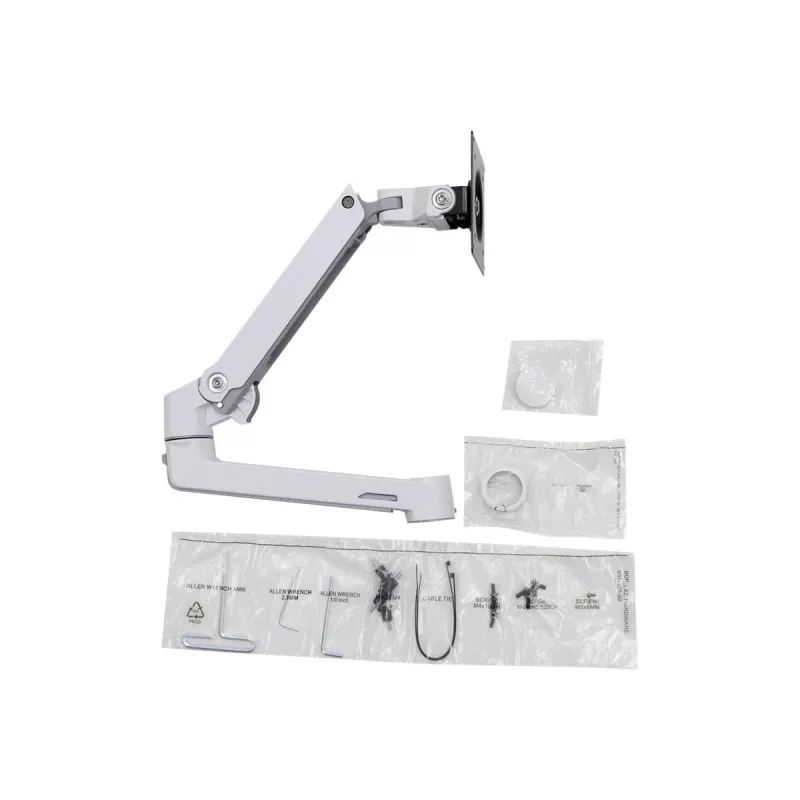 Ergotron LX Extension and Collar Kit - bevestigingscomponent (zwenkarm, installatie-elementen, kap, stangkraag)