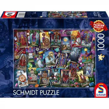 Puzzel, Schmidt Spiele Mysterious Tarot Cards — 1000 stukjes