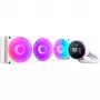 All-in-one-vloeistofkoeler NZXT Kraken Elite 360 RGB 12 cm wit