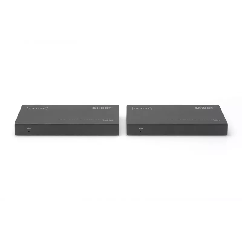 KVM extender-set Digitus 4K HDBaseT HDMI 70 m bekabeld