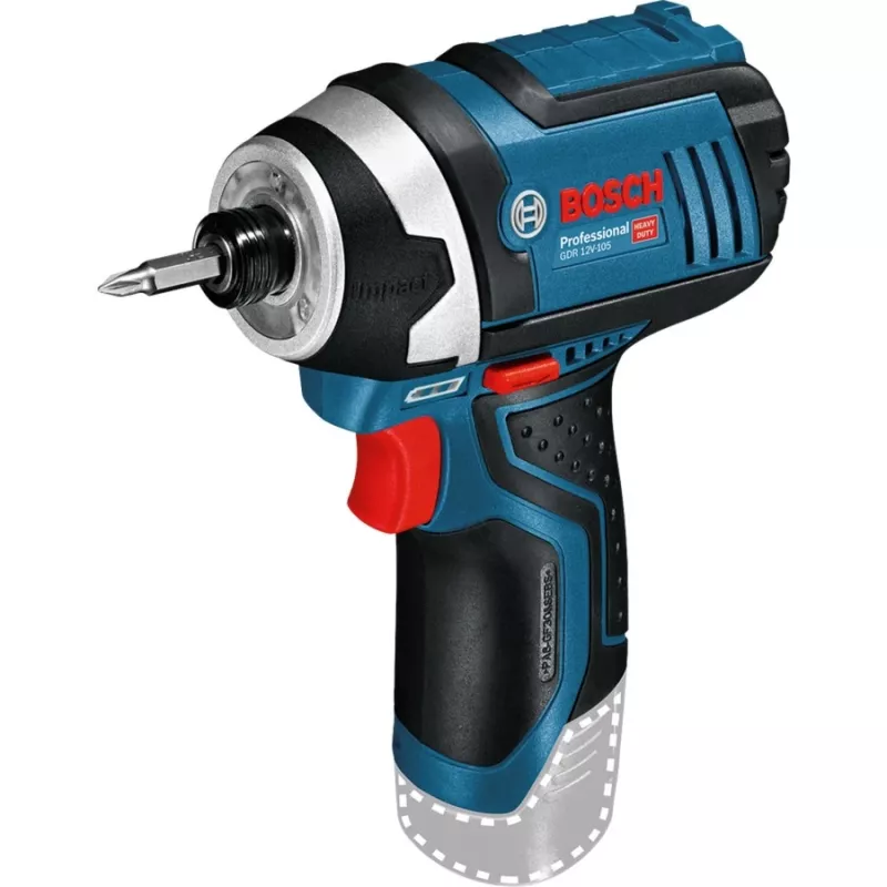 Bosch GDR 12V-105 Professional 2600 RPM zwart, blauw, rood