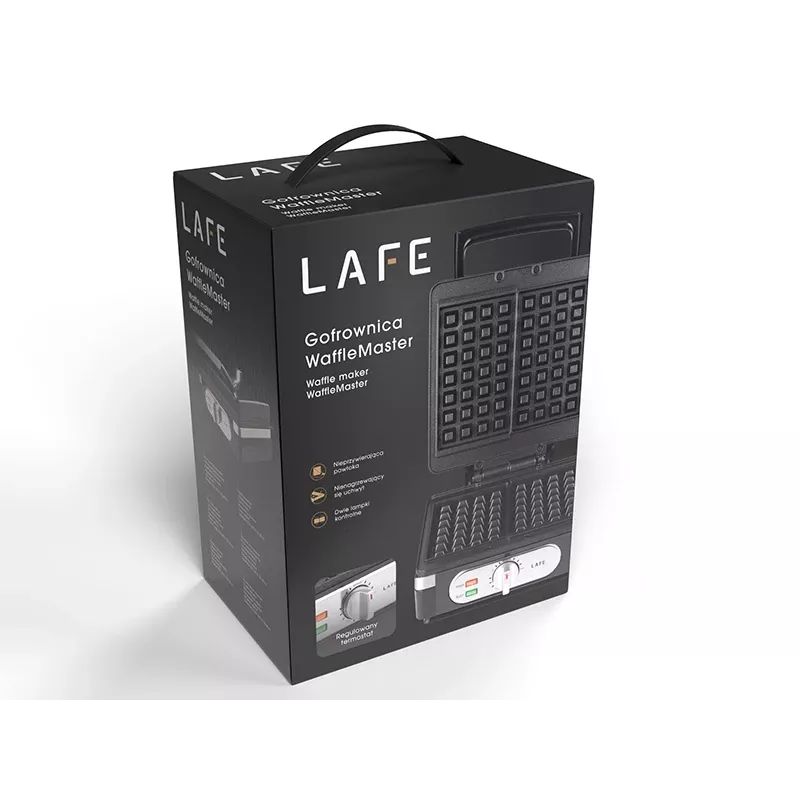 Wafelijzer LAFE WaffleMaster GFB-003 1400W met antiaanbakplaten