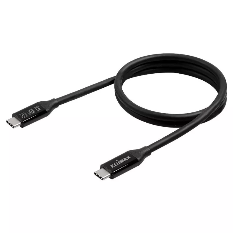 Edimax UC4 1 m 40 Gbit/s zwart
