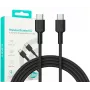 Aukey CB-CD45 USB-C naar USB-C-kabel, Quick Charge, 0,9 m, zwart