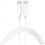 4smarts USB-C / USB-C-siliconenkabel High Flex 60W 1,5m wit