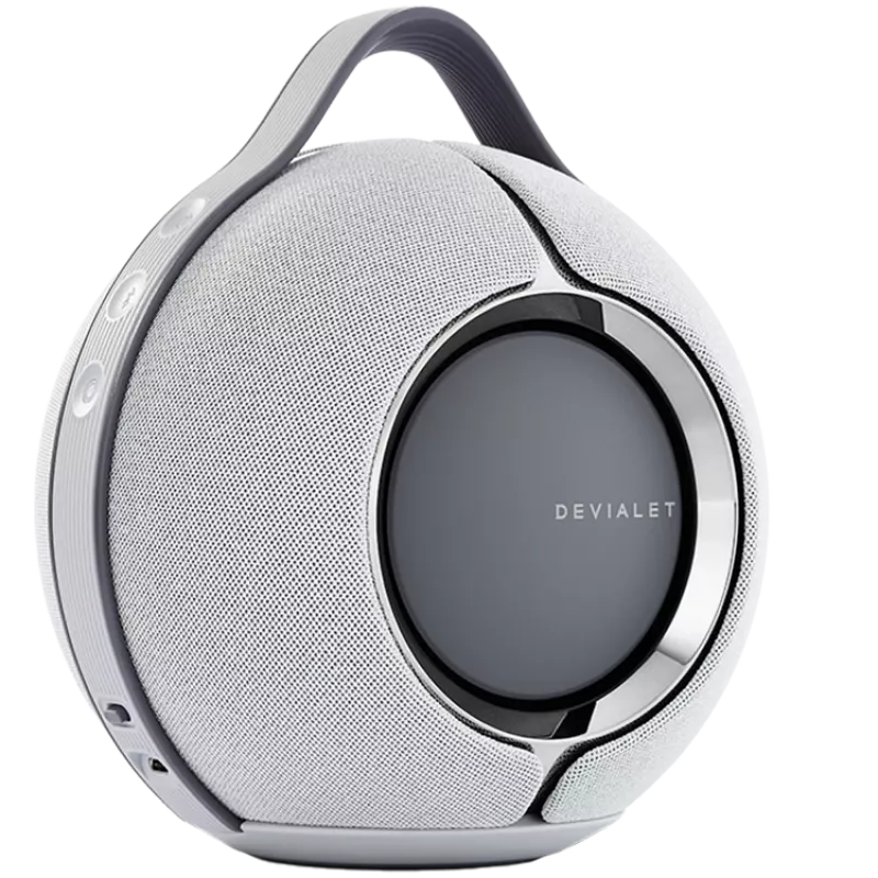 Devialet Mania lichtgrijs met dock