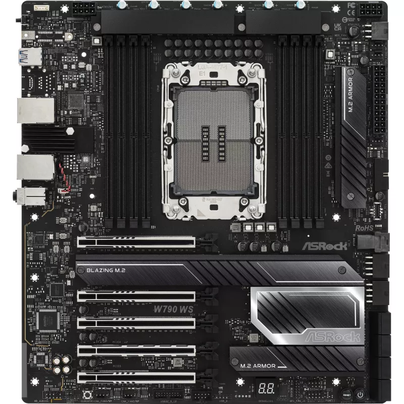 Moederbord ASRock W790 WS R2.0 Intel W790 LGA 4677 Extended ATX